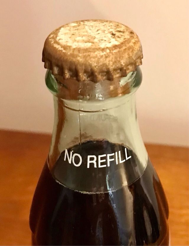 Bottiglia commemorativa Coca-Cola 5th Avenue