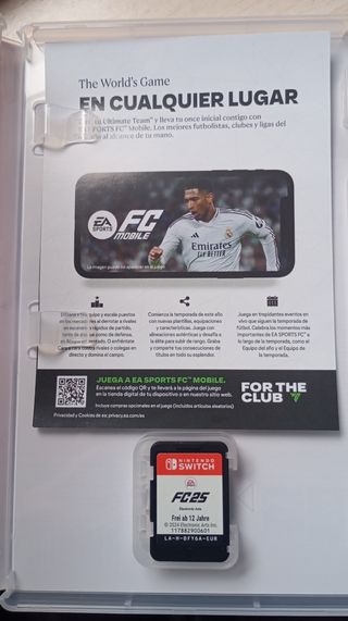 FC 25 Nintendo Switch