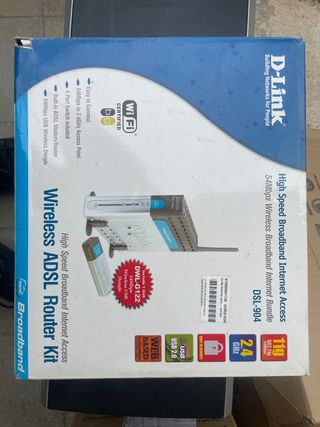 D-Link Wireless ADSL Router Kit DSL-904