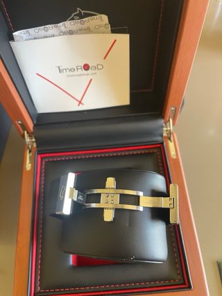 Reloj Jaguar Cronógrafo Negro y Plateado