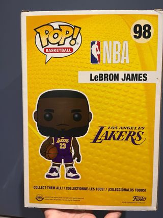 Funko Pop Michael Jordan y Lebron James XL