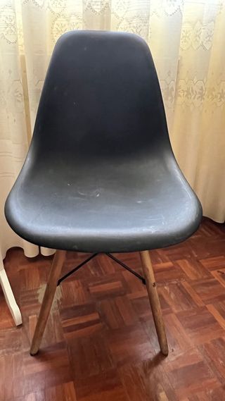 Silla Negra Diseño Nórdico