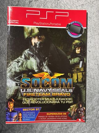 PSP SOCOM U.S. Navy Seals Fireteam Bravo Magazine