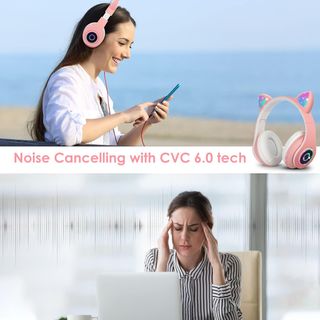 ✨ - Sendowtek Auriculares Inalámbricos Niños Casco