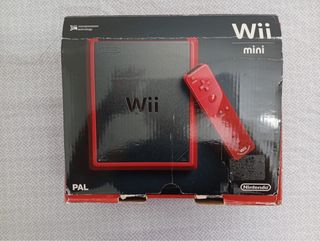 Nintendo Wii Mini Roja precio algo negociable