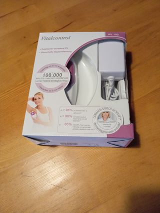 Depiladora IPL Vitalcontrol 100.000 impulsos
