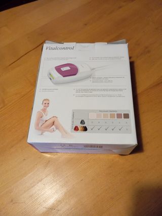 Depiladora IPL Vitalcontrol 100.000 impulsos