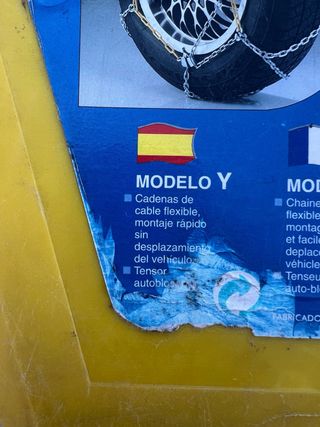 Cadenas para nieve E-250