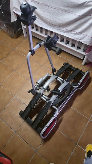 Portabicicletas bola remolque