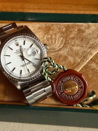 Reloj Rolex Datejust 16220 Full Set