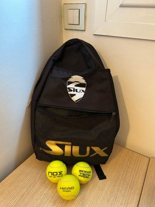Mochila Siux Pádel Negra