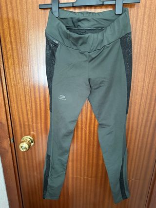 Mallas térmicas Kalenji verde oliva