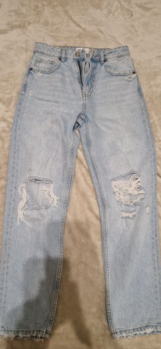 Pantalón vaquero Zara azul