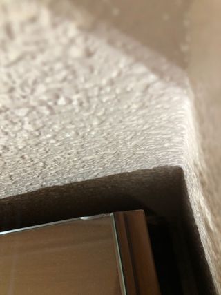Escritorio madera y cristal a medida