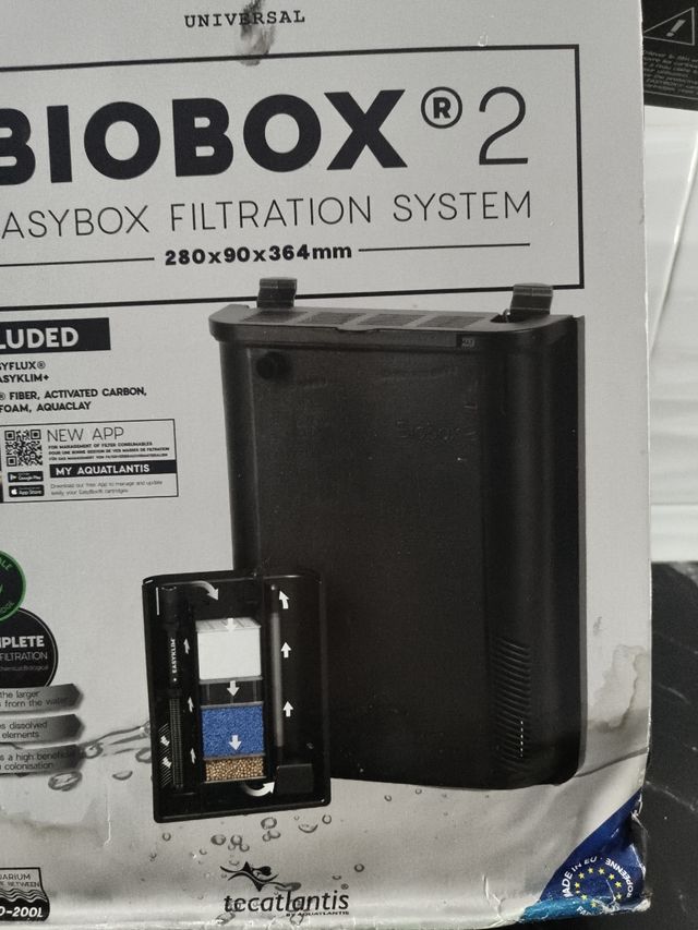 Filtro acuario BIOBOX 2