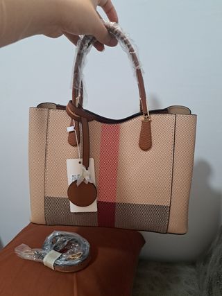 Bolso Marrón Piel