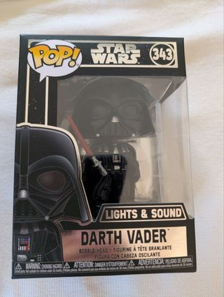 Funko Pop Darth Vader 343 Luces y Sonido Star Wars
