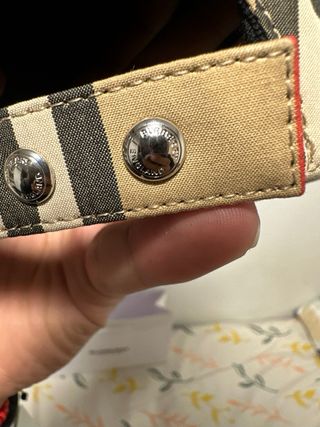 Gorra Burberry Beige Multicolor