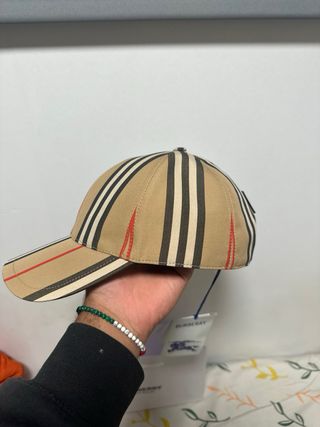 Gorra Burberry Beige Multicolor