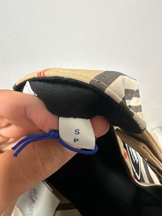 Gorra Burberry Beige Multicolor