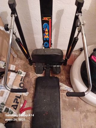 Cinta de andar, máquina de remo, 2 bicicletas ymás