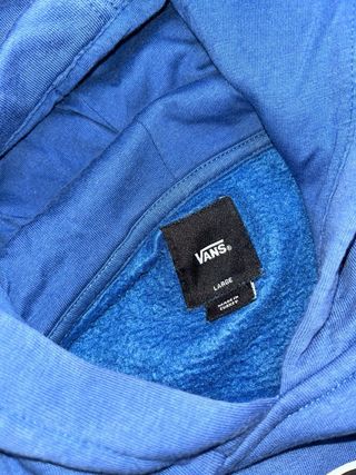 sudadera vans azul talla XS