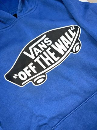 sudadera vans azul talla XS