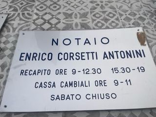 Kit Targhe Notarili Originali