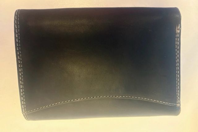 Portafoglio Polo Ralph Lauren vera pelle nero