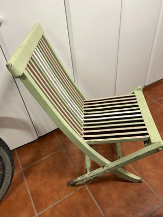 Sillas de jardín de madera plegables