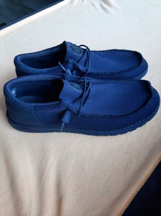 Scarpe Hey Dude Blu Taglia 44
