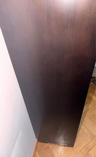 Mobili per scaffali in legno massello marrone