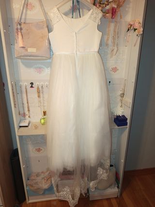 Vestido de Comunión Blanco talla 12-13 años