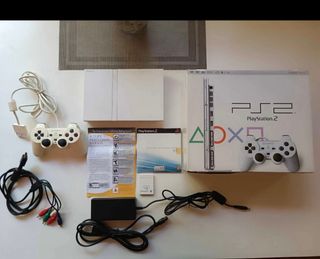 PS2 ceramic White NTSC Japan con caja