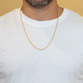 Cadena cordón oro 18k 750 60cm