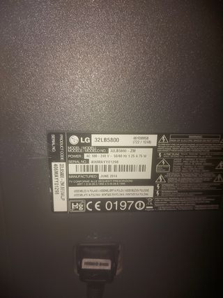 Tv LG smart tv 81.2 cm / 32 "