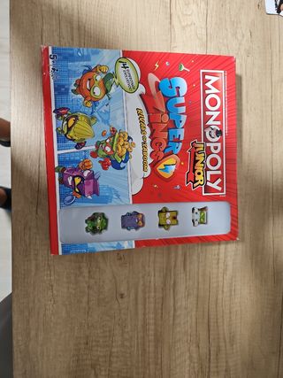 Monopoly Junior Super Zings Juego de Mesa