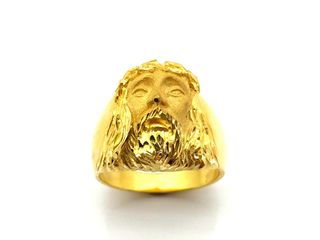 sello oro 18k con onix,circonita t. 26 (21,01 mm)