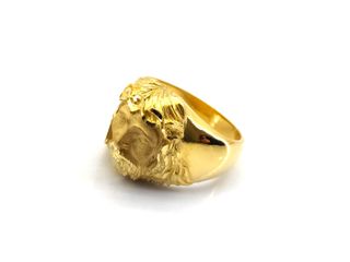 sello oro 18k con onix,circonita t. 26 (21,01 mm)