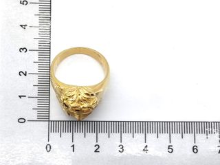 sello oro 18k con onix,circonita t. 26 (21,01 mm)