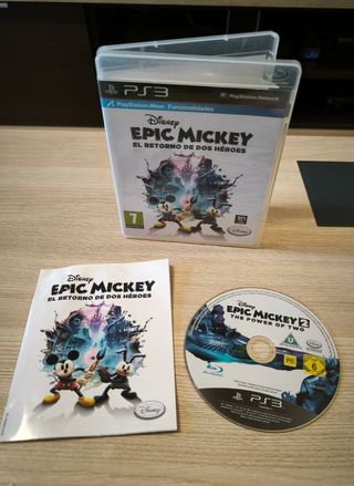 Juego PS3 Disney Epic Mickey El Retorno de Dos Hér