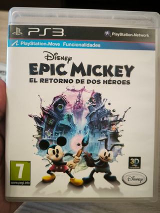 Juego PS3 Disney Epic Mickey El Retorno de Dos Hér