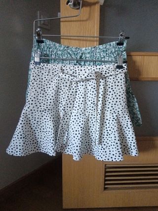 Lote 2 minifaldas/pantalón