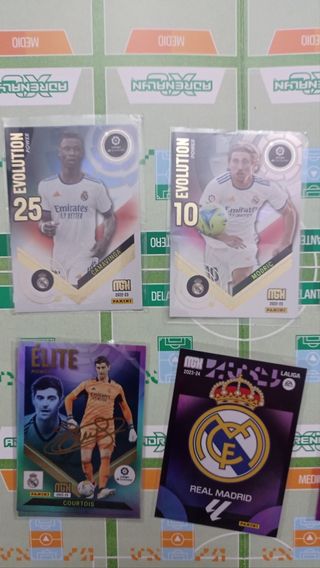 Lote de cromos del Real Madrid Megacracks