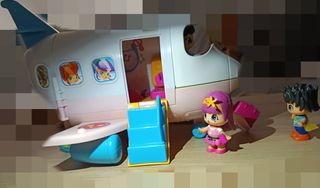 Set Pin y Pon Avión