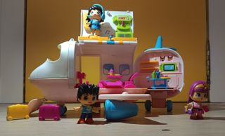 Set Pin y Pon Avión