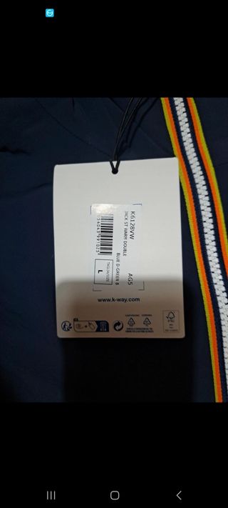 K-way Uomo Double Face