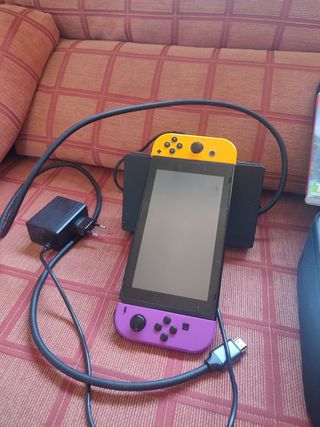 Nintendo Switch con juegos 
