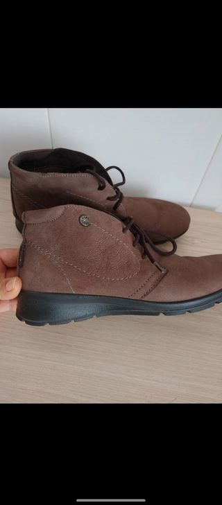 Botines mujer marrones