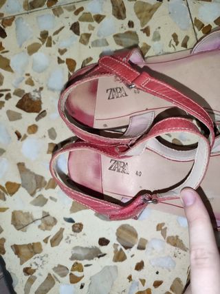Sandalias Zara Rojas 